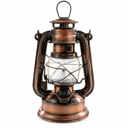 🏕️ LED Lantern | Antique Bronze Camping | Travelers Warm Glow