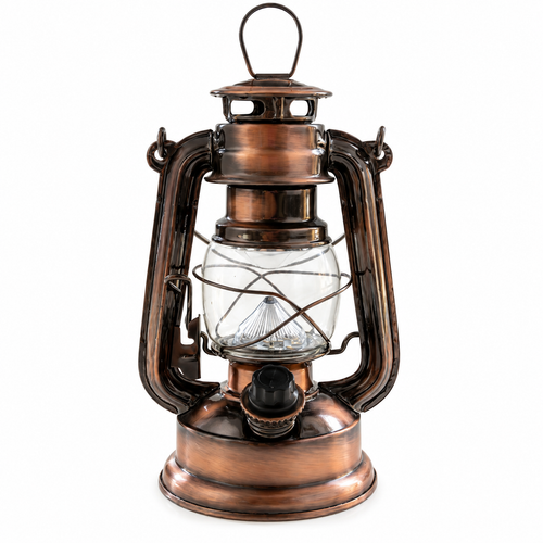 🏕️ LED Lantern | Antique Bronze Camping | Travelers Warm Glow