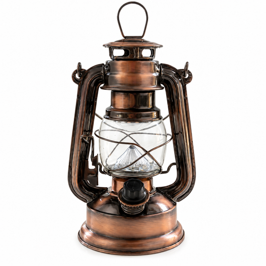 🏕️ LED Lantern | Antique Bronze Camping | Travelers Warm Glow