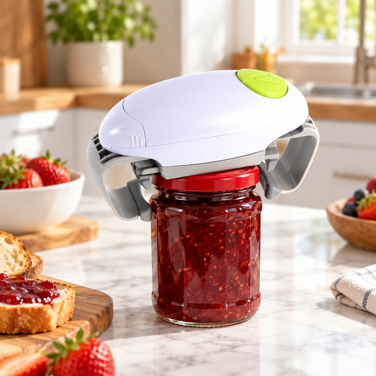 🥫 Electric Can Opener | Plastic Kitchen | Families Hands-Free Convenience