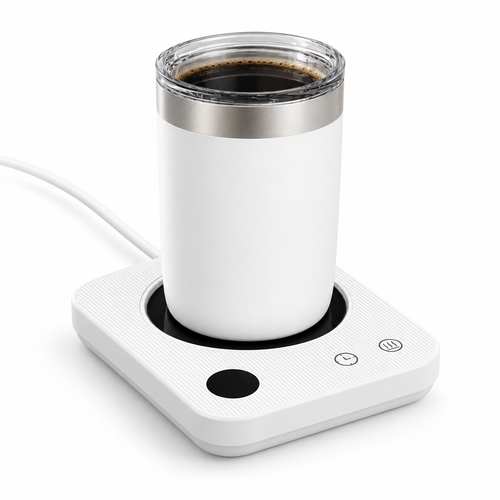 ☕ Mug Warmer | Metal Desktop | Coffee Lovers Steady Heat