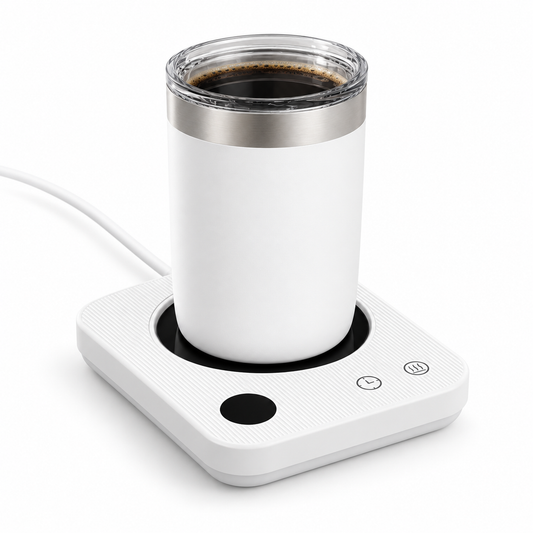 ☕ Mug Warmer | Metal Desktop | Coffee Lovers Steady Heat