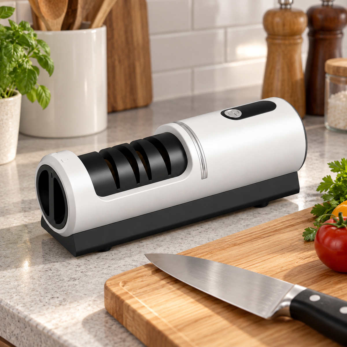🔪 Electric Knife Sharpener | ABS Kitchen | Home-Cooks Multi-Stage Precision