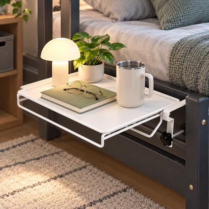 🛏️ Bedside Shelf | Carbon Steel Bedroom | Students Space-Saving Convenience
