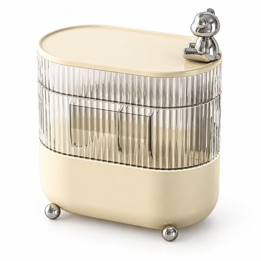 🧴 Cosmetic Organizer | Acrylic Vanity | Beauty Lovers Rotating Elegance