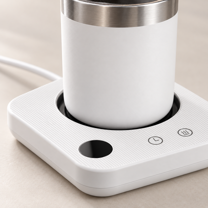☕ Mug Warmer | Metal Desktop | Coffee Lovers Steady Heat
