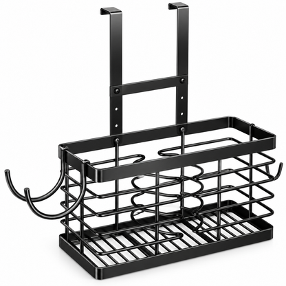 🖤 Hair Organizer | Metal Bathroom | Beauty Lovers Space-Saving Storage