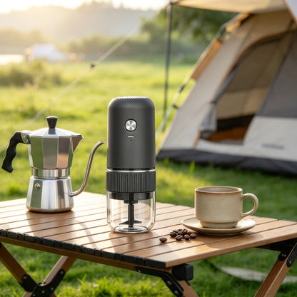 ☕ Coffee Grinder | Metal Kitchen Counter | Brewers Adjustable Precision