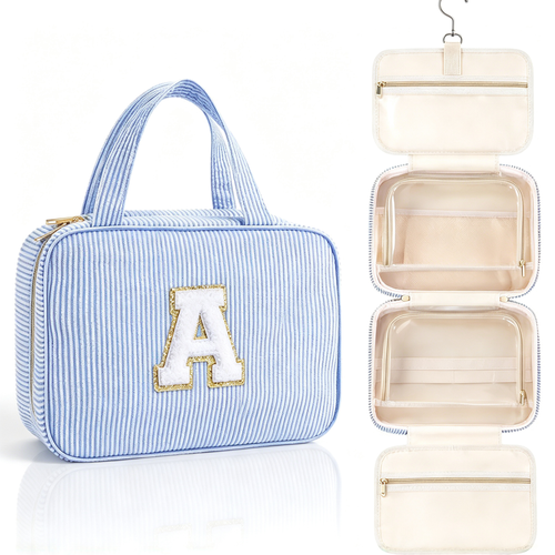 🧳 Travel Toiletry Bag | Waterproof Fabric | Bathroom Travelers Foldable