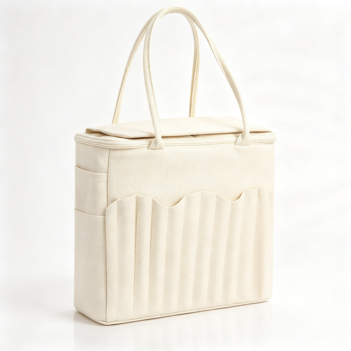 🧶 Craft Organizer | Canvas Travel | Makers | Spacious Pocketed Tote