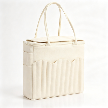 🧶 Craft Organizer | Canvas Travel | Makers | Spacious Pocketed Tote